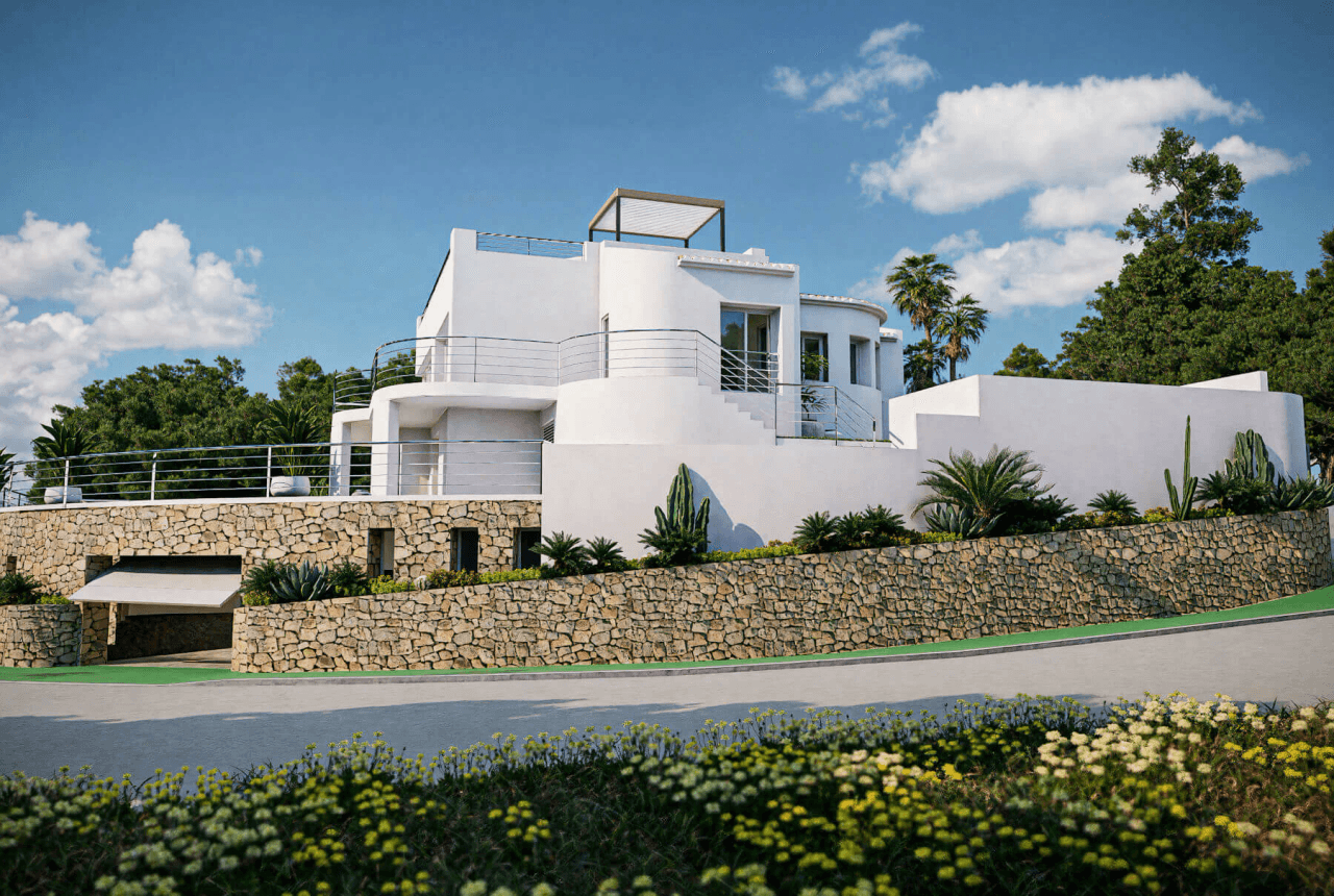 Luxe villa met spectaculair zeezicht in Altea Hills