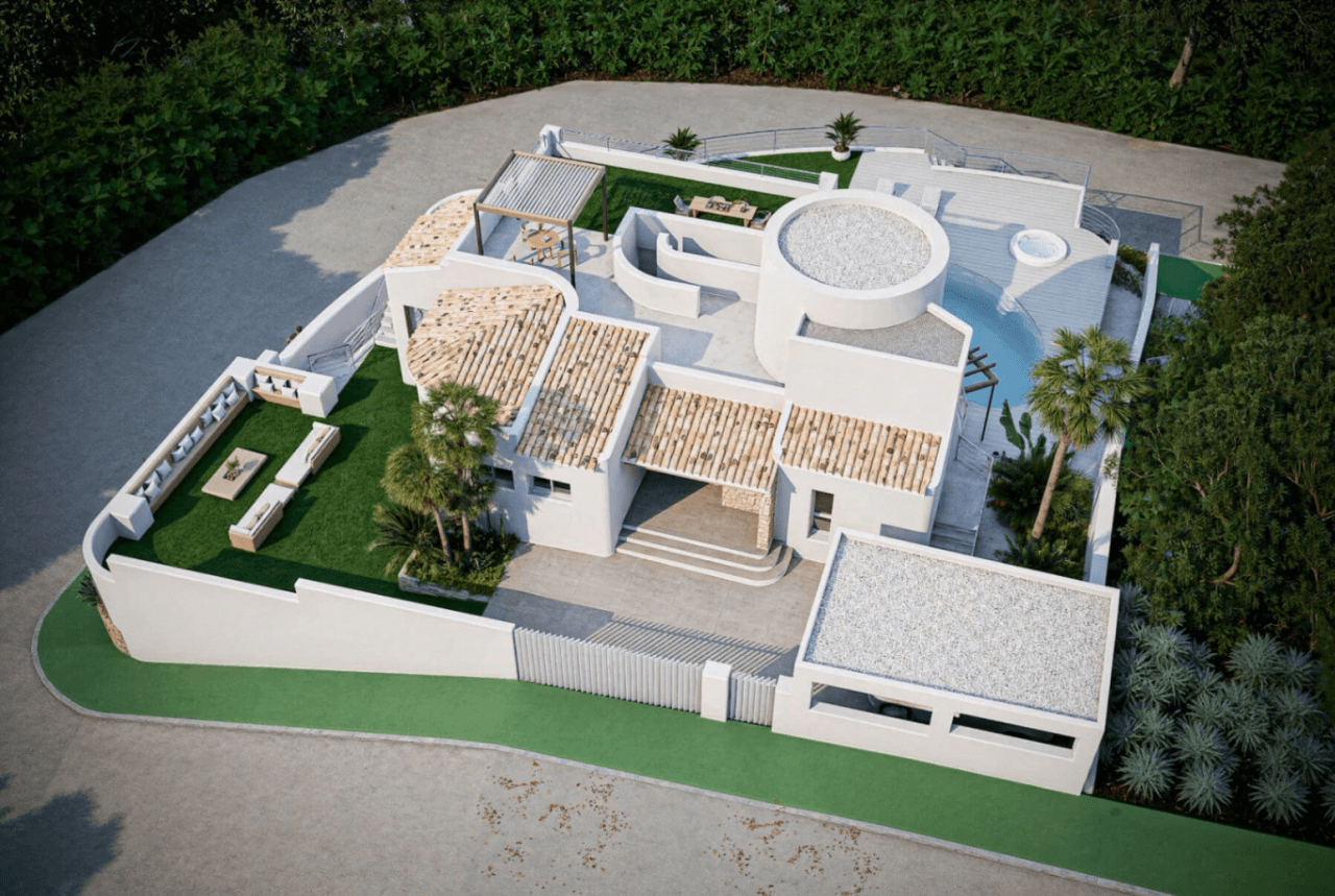 Luxe villa met spectaculair zeezicht in Altea Hills