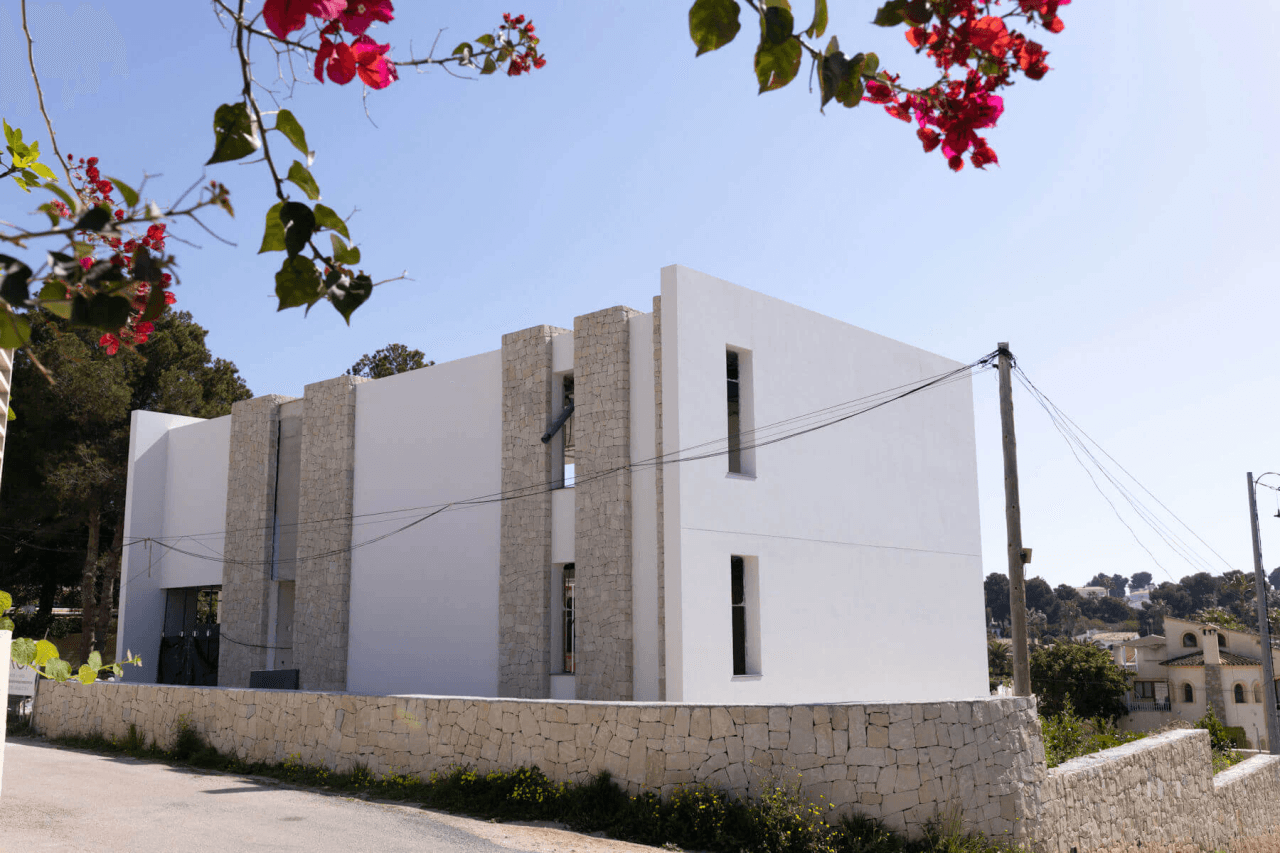 Nieuwe villa met privézwembad en uitzicht in La Merced, Calpe
