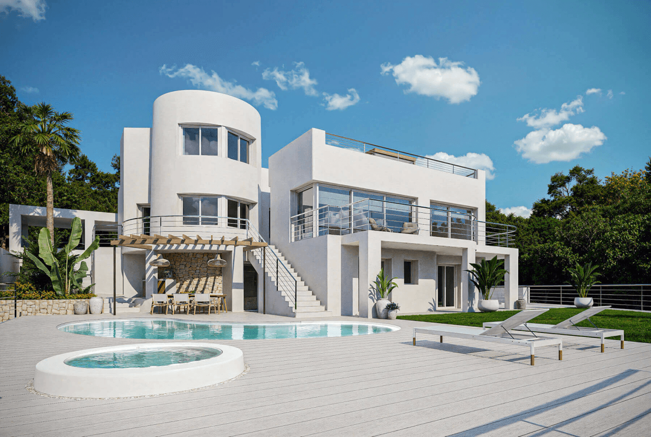 Luxe villa met spectaculair zeezicht in Altea Hills