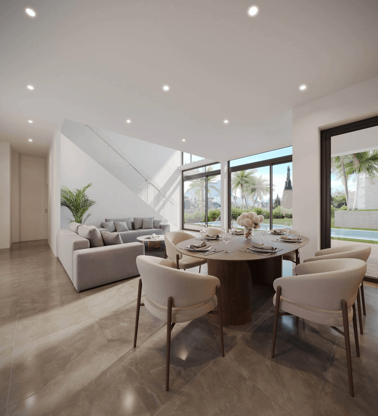Nieuwe villa met privézwembad en uitzicht in La Merced, Calpe