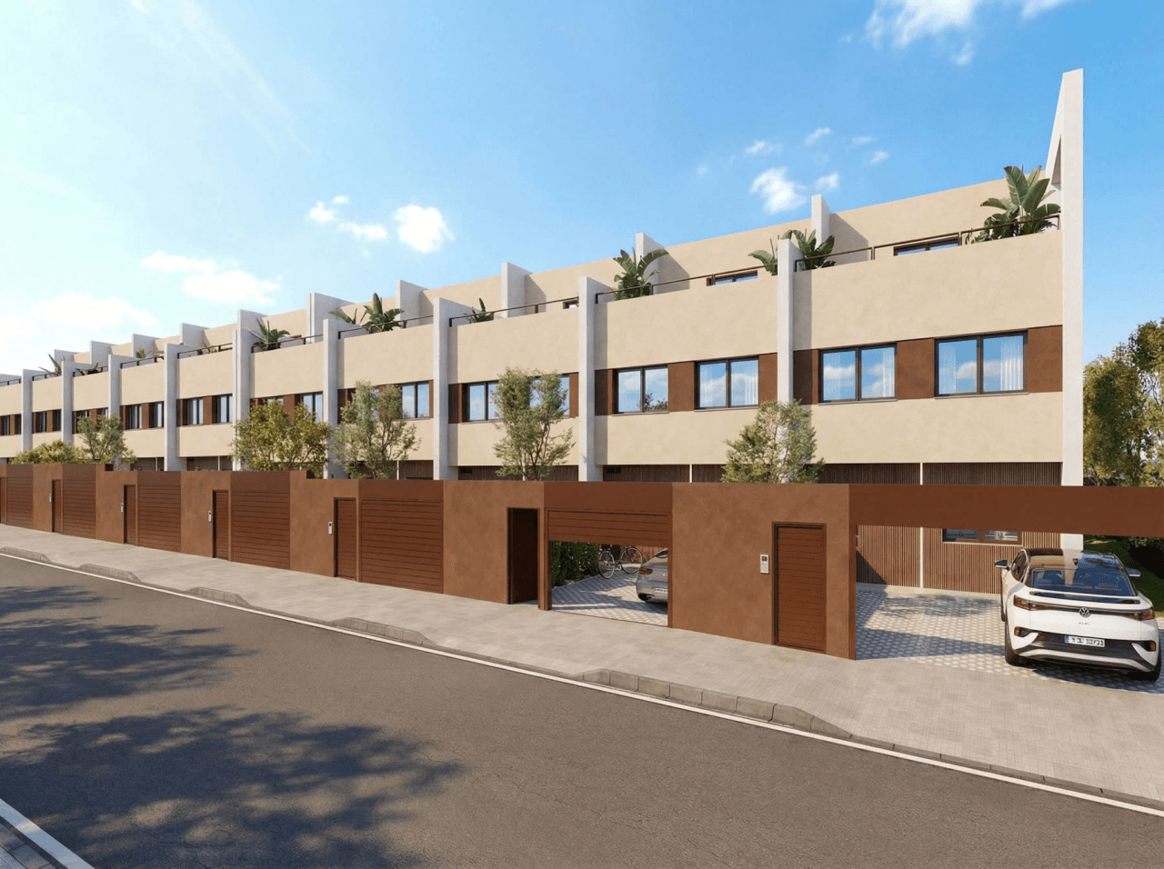 Morvedre Villas – 28 appartamenti a schiera di nuova costruzione in Via Muntanya Romeu, Sagunto