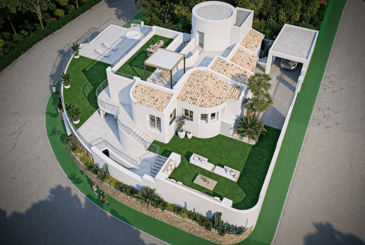 Luxe villa met spectaculair zeezicht in Altea Hills