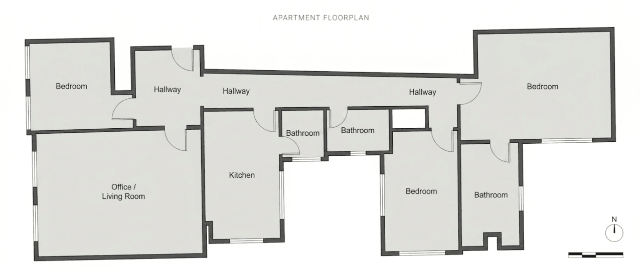 Exclusividad y amplitud en el corazón de Lliria. 130 m² útiles. Terraza y vistas.
