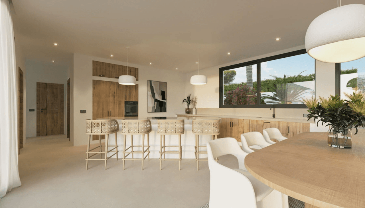Exclusieve nieuwbouwvilla in Ibiza-stijl in Jávea - licht, design en mediterrane levensstijl