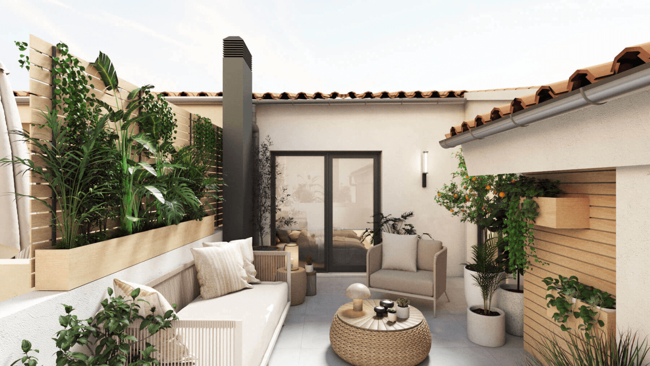 Nuova costruzione: attico duplex con tre camere da letto e terrazza privata a El Cabanyal