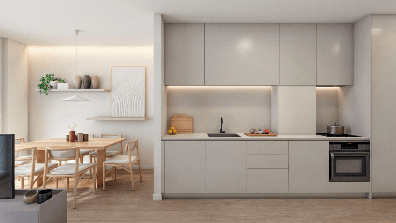 Nieuwe bouw: duplex penthouse met drie slaapkamers en privéterras in El Cabanyal